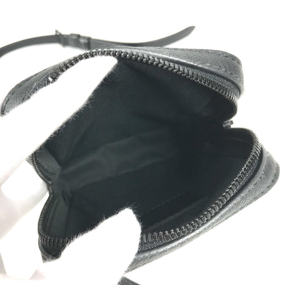 LOUIS VUITTON M30332 Taiga Rainbow Danube Messenger Bag Crossbody Pochette Bolso de hombro Taiga Cuero Unisex Negro