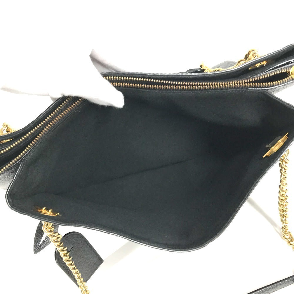 LOUIS VUITTON M43758 모노그램 엠프렌 쉬렌 MM 백 W 체인 숄더백 토트백 숄더백 모노그램 엠프렌 가죽 여성 느와르 블랙