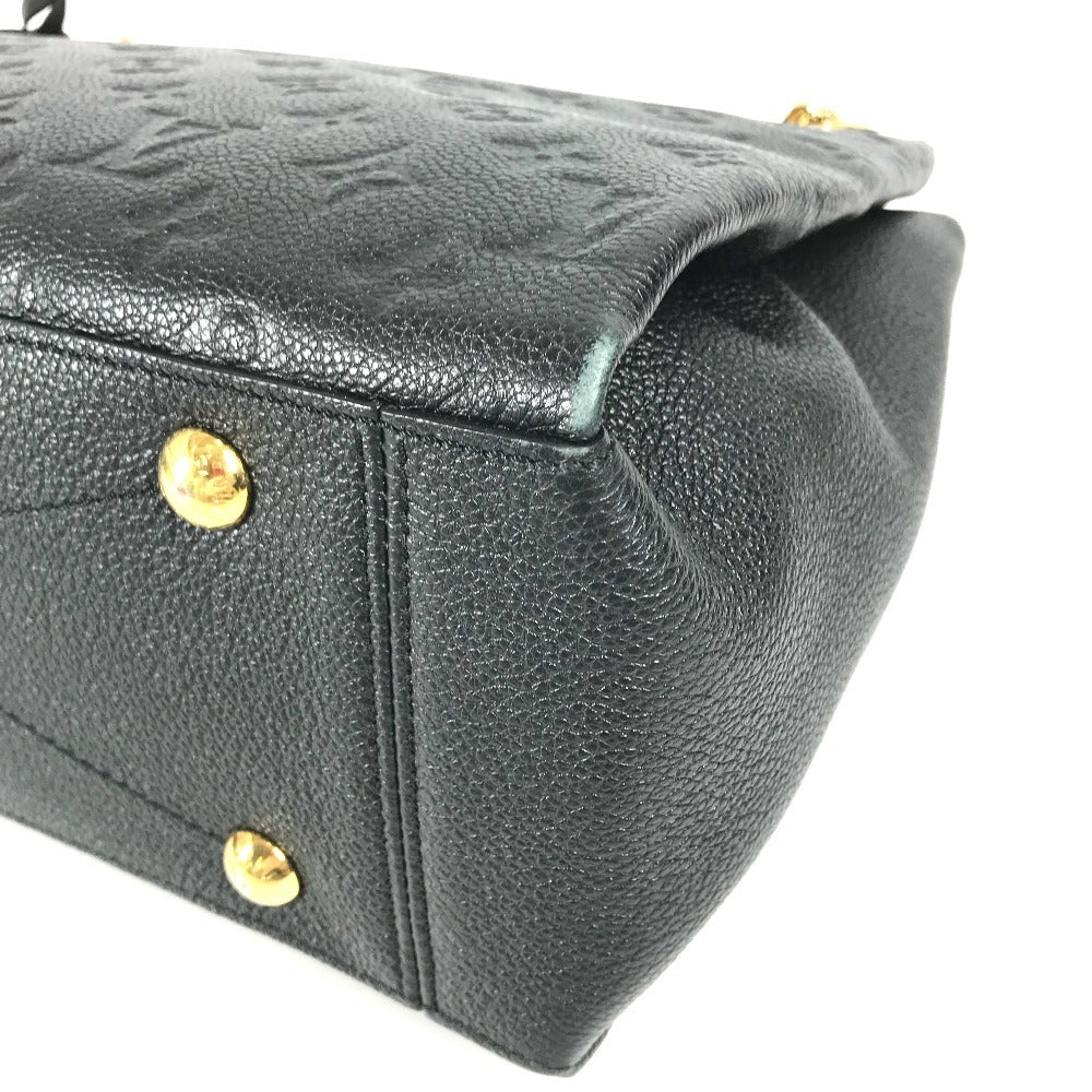 LOUIS VUITTON M43758 모노그램 엠프렌 쉬렌 MM 백 W 체인 숄더백 토트백 숄더백 모노그램 엠프렌 가죽 여성 느와르 블랙