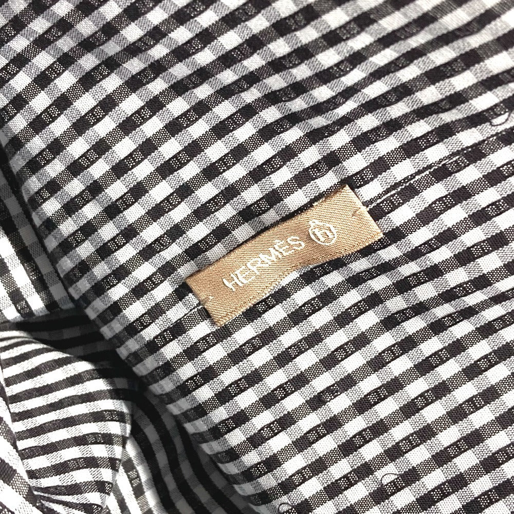 HERMES petit h tie bolso tote bolso de hombro bolso de mano vertical bolso de hombro algodón unisex multicolor