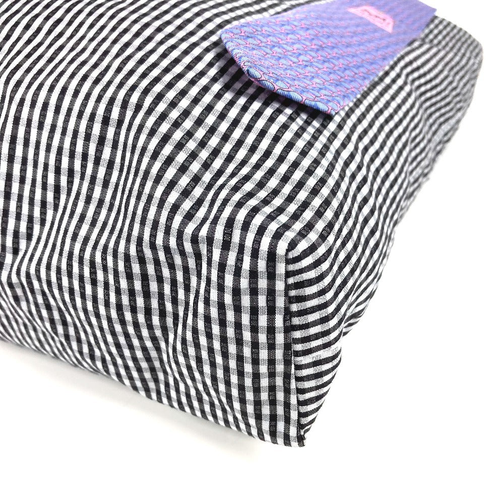 HERMES petit h tie bolso tote bolso de hombro bolso de mano vertical bolso de hombro algodón unisex multicolor