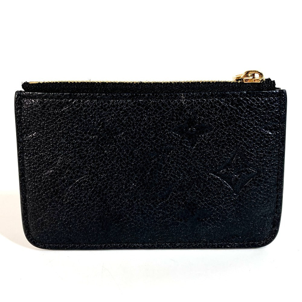 LOUIS VUITTON M81883 モノグラムアンプラント カードケース ポルト カルト･ロミー 財布 名刺入れ コンパクトウォレット コインケース モノグラムアンプラントレザー ユニセックス ノワール ブラック