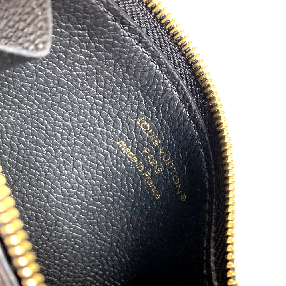 LOUIS VUITTON M81883 モノグラムアンプラント カードケース ポルト カルト･ロミー 財布 名刺入れ コンパクトウォレット コインケース モノグラムアンプラントレザー ユニセックス ノワール ブラック