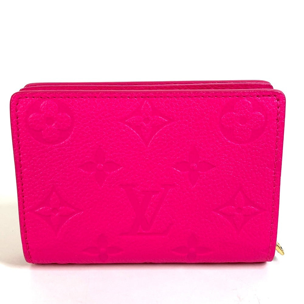 LOUIS VUITTON M14140 Monogram Multicolor LV×TM Takashi Murakami Portefeuil Claire Compact Wallet Wallet Bifold Wallet Monogram Multicolor Canvas Unisex Cute Pink Pink