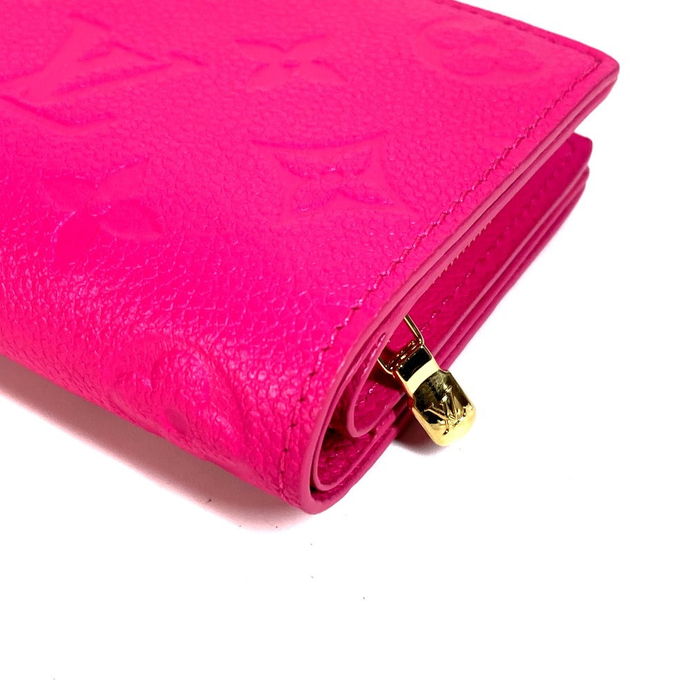 LOUIS VUITTON M14140 Monogram Multicolor LV×TM Takashi Murakami Portefeuil Claire Compact Wallet Wallet Bifold Wallet Monogram Multicolor Canvas Unisex Cute Pink Pink