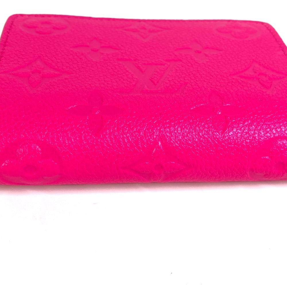 LOUIS VUITTON M14140 Monogram Multicolor LV×TM Takashi Murakami Portefeuil Claire Compact Wallet Wallet Bifold Wallet Monogram Multicolor Canvas Unisex Cute Pink Pink