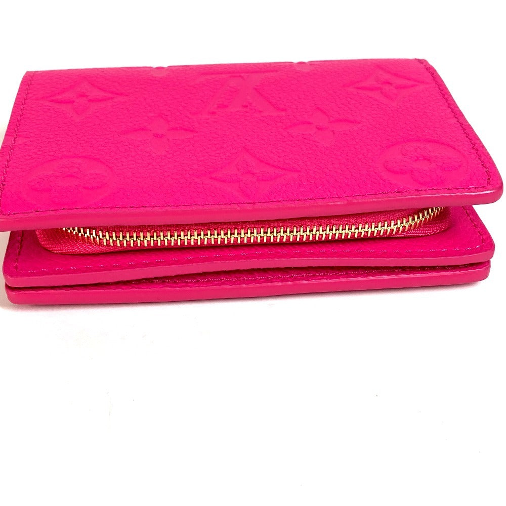 LOUIS VUITTON M14140 Monogram Multicolor LV×TM Takashi Murakami Portefeuil Claire Compact Wallet Wallet Bifold Wallet Monogram Multicolor Canvas Unisex Cute Pink Pink