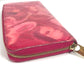 LOUIS VUITTON M90019 Ikat Flower Zippy Wallet Long Wallet Round Zipper Long Wallet Patent Leather Ladies Rose Andian Pink