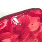 LOUIS VUITTON M90019 Ikat Flower Zippy Wallet Long Wallet Round Zipper Long Wallet Patent Leather Ladies Rose Andian Pink