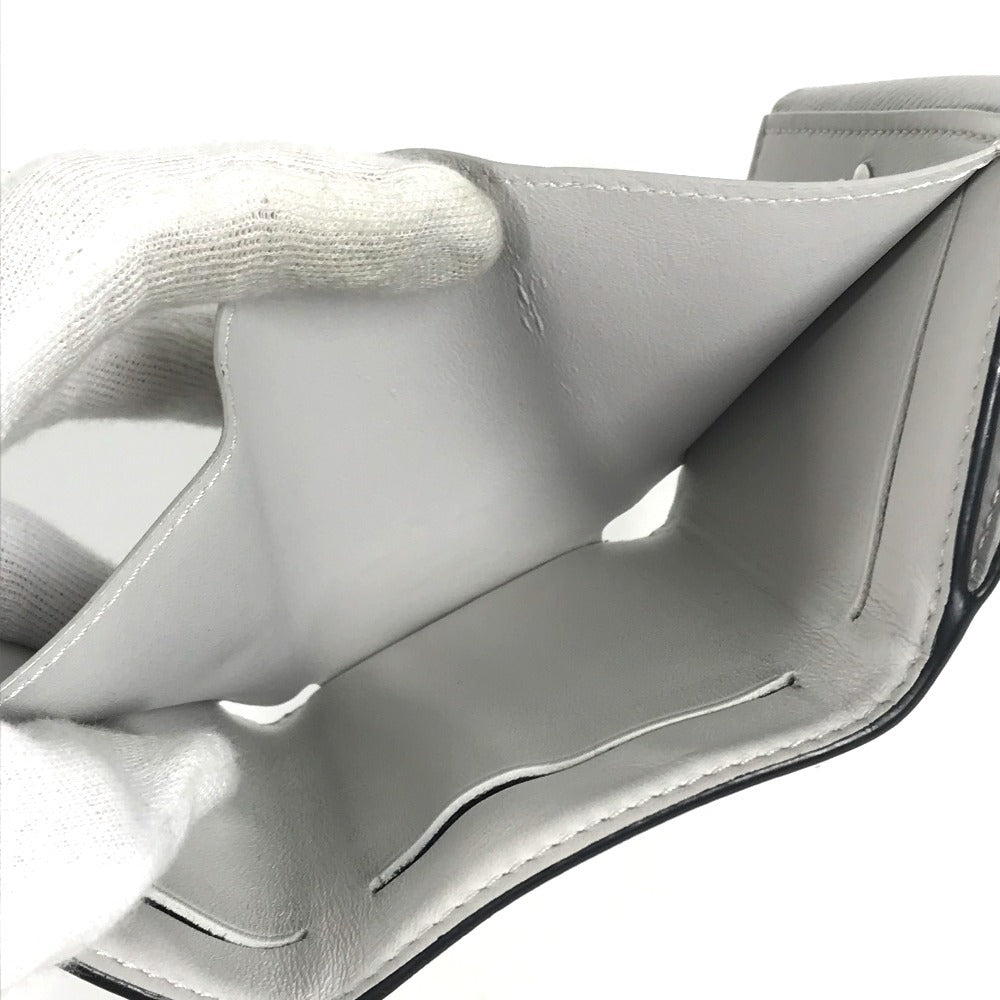 LOUIS VUITTON M67621 タイガラマ ディスカバリー コンパクト ウォレット コンパクトウォレット 3つ折り財布 タイガレザー ユニセックス ブロン ホワイト