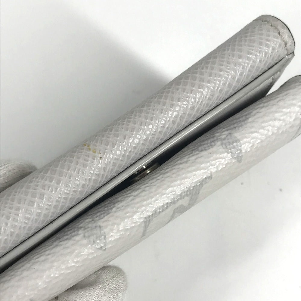 LOUIS VUITTON M67621 タイガラマ ディスカバリー コンパクト ウォレット コンパクトウォレット 3つ折り財布 タイガレザー ユニセックス ブロン ホワイト