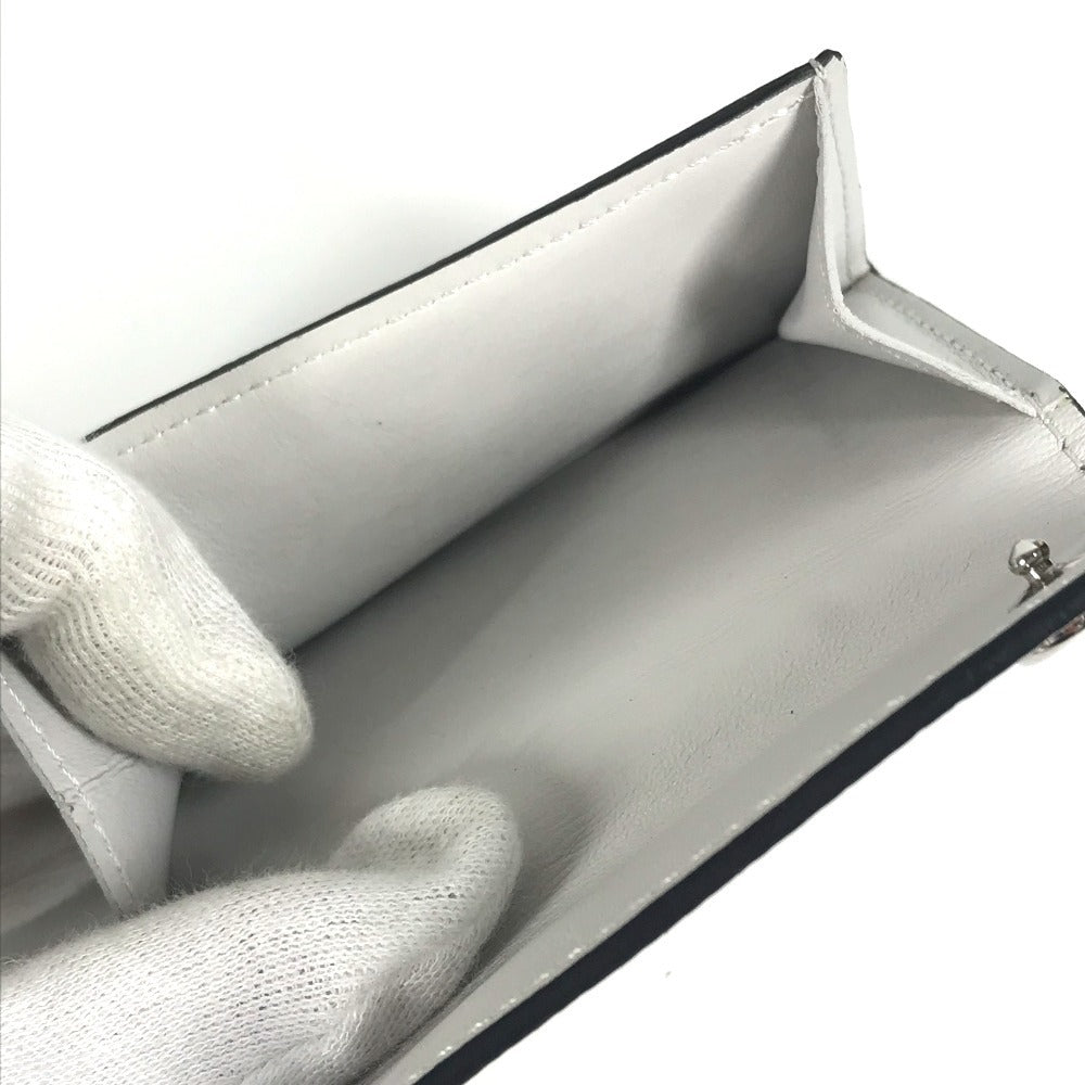 LOUIS VUITTON M67621 タイガラマ ディスカバリー コンパクト ウォレット コンパクトウォレット 3つ折り財布 タイガレザー ユニセックス ブロン ホワイト