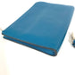 HERMES Remix Duo L-shaped Zipper with Coin Case Wallet Coin Purse Bifold Wallet Leather Unisex Blue