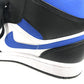 NIKE 554724-140 Air Jordan 1 Mid Royal Air Jordan 1 Mid Royal Shoes shoes sneakers Leather / Synthetic leather blue/Black x White Used