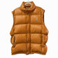 MONCLER 2WAY Down Vest Vest Logo Apparel Long Sleeve Down Outerwear Down Jacket Nylon Unisex Orange