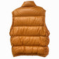 MONCLER 2WAY Down Vest Vest Logo Apparel Long Sleeve Down Outerwear Down Jacket Nylon Unisex Orange