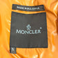 MONCLER 2WAY Down Vest Vest Logo Apparel Long Sleeve Down Outerwear Down Jacket Nylon Unisex Orange