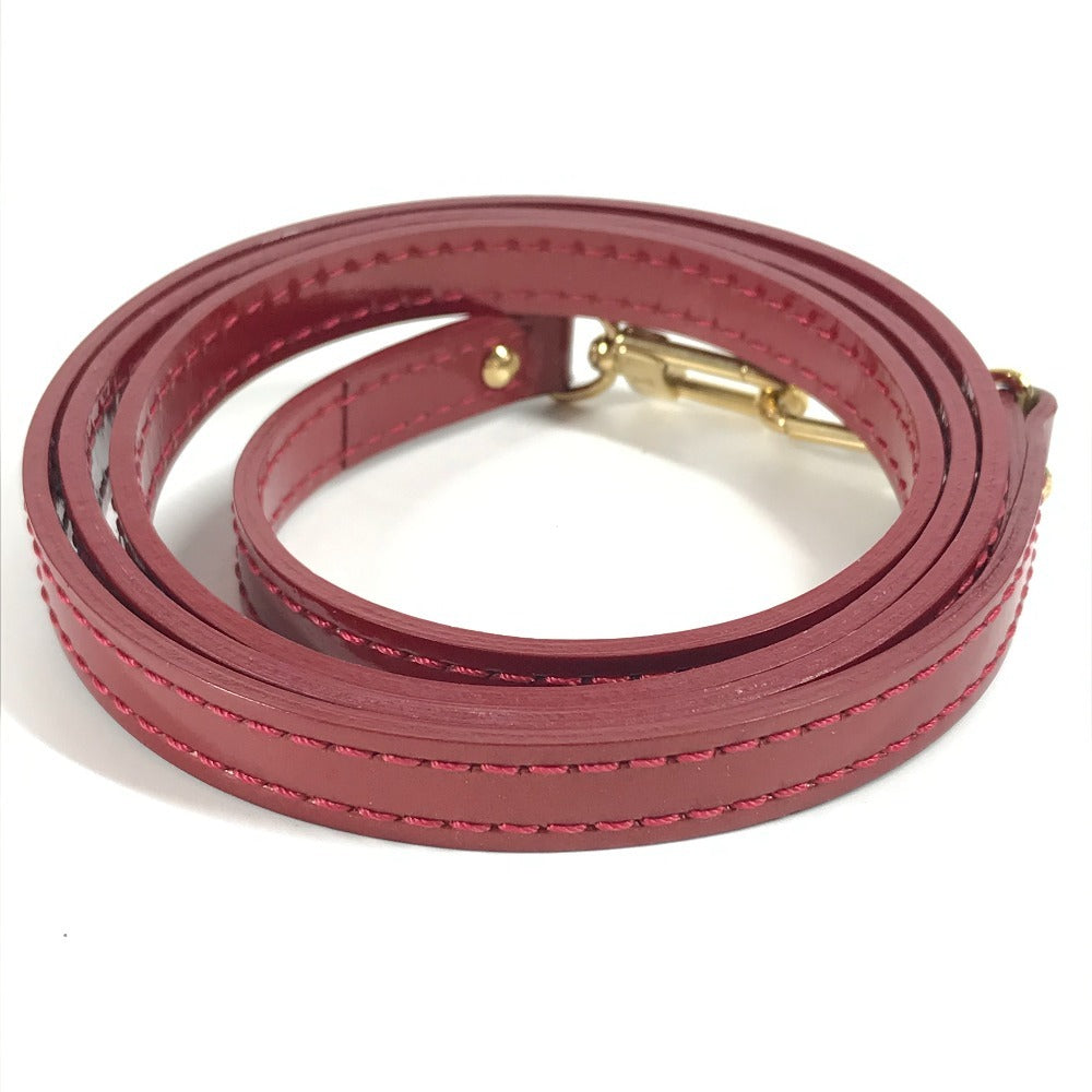 Louis vuitton m91593 vernis rayeur jalur alma bb 2way crossbody beg bahu beg tangan paten kulit wanita pomme d'Amour merah