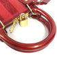 Louis vuitton m91593 vernis rayeur jalur alma bb 2way crossbody beg bahu beg tangan paten kulit wanita pomme d'Amour merah