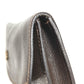 HERMES Vintage Logo Bag Pouch Flap Second Bag Clutch Bag Leather Unisex Brown