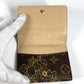 LOUIS VUITTON M95391 Monogram Dantel Embroidery Ludlow Compact Wallet Bifold Wallet Monogram Canvas Unisex Brown