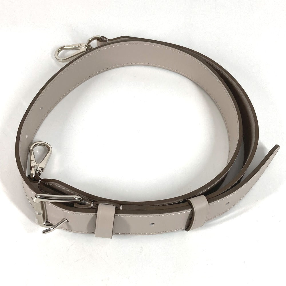 LOUIS VUITTON 付属品 ショルダーストラップ レザー レディース ライトグレー系