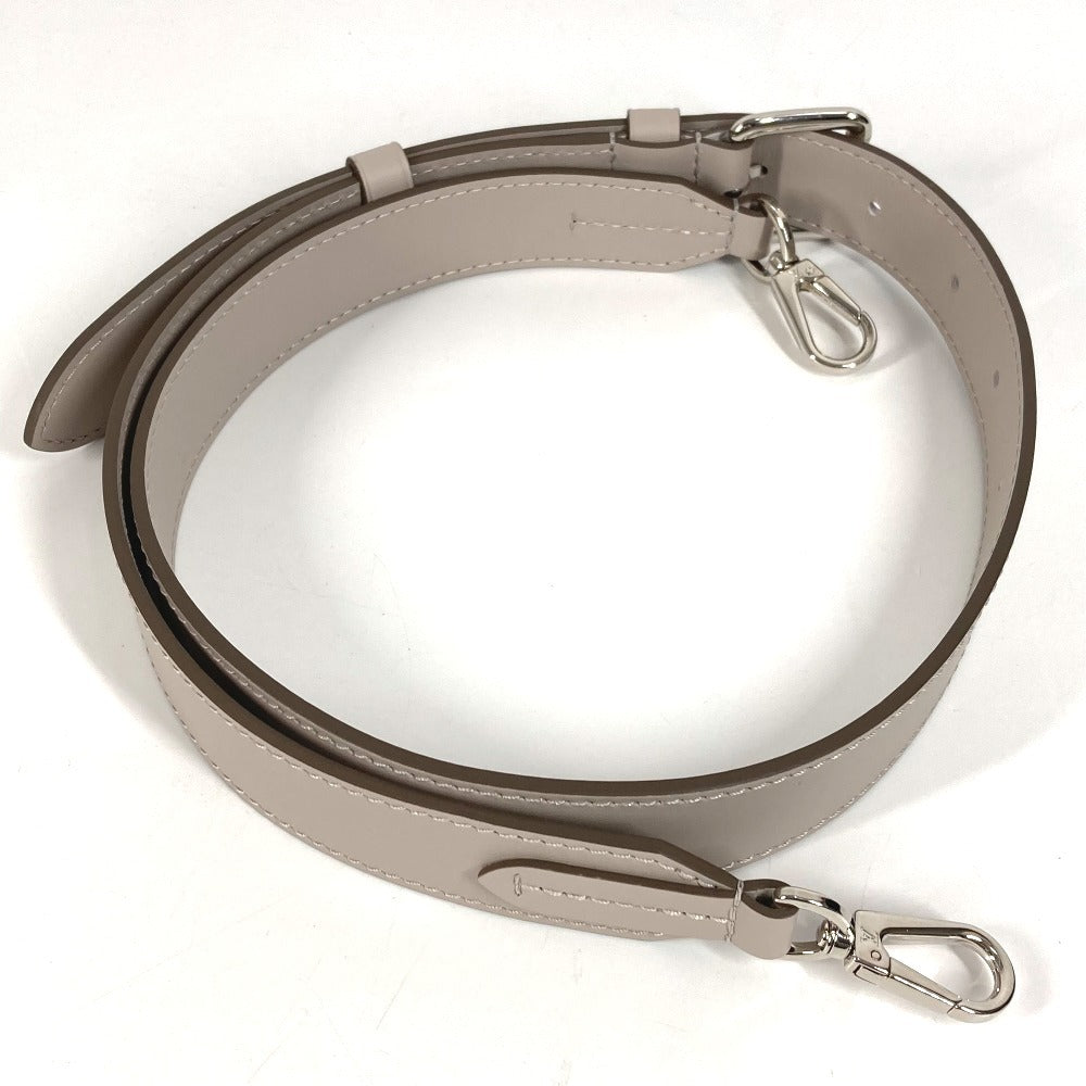 LOUIS VUITTON 付属品 ショルダーストラップ レザー レディース ライトグレー系
