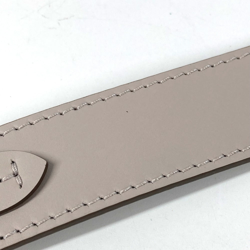 LOUIS VUITTON 付属品 ショルダーストラップ レザー レディース ライトグレー系