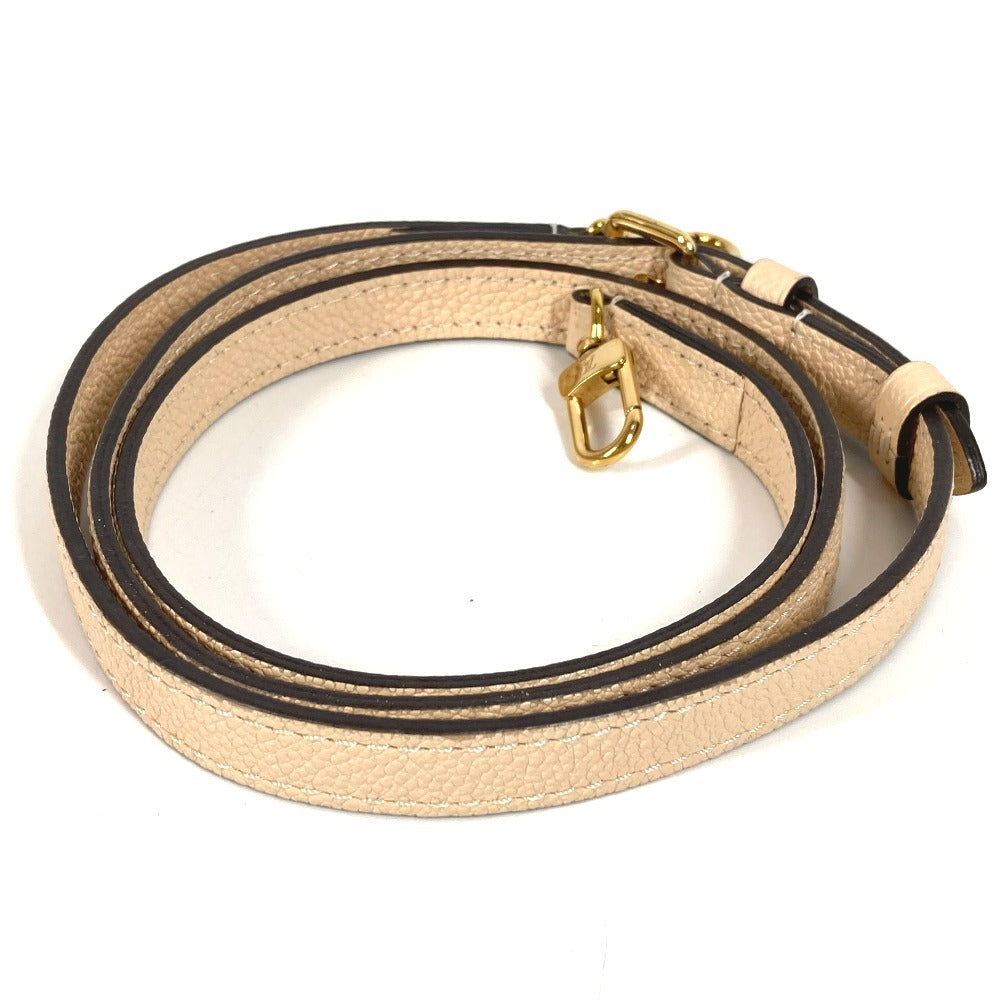 LOUIS VUITTON 付属品 ショルダーストラップ レザー レディース ベージュ