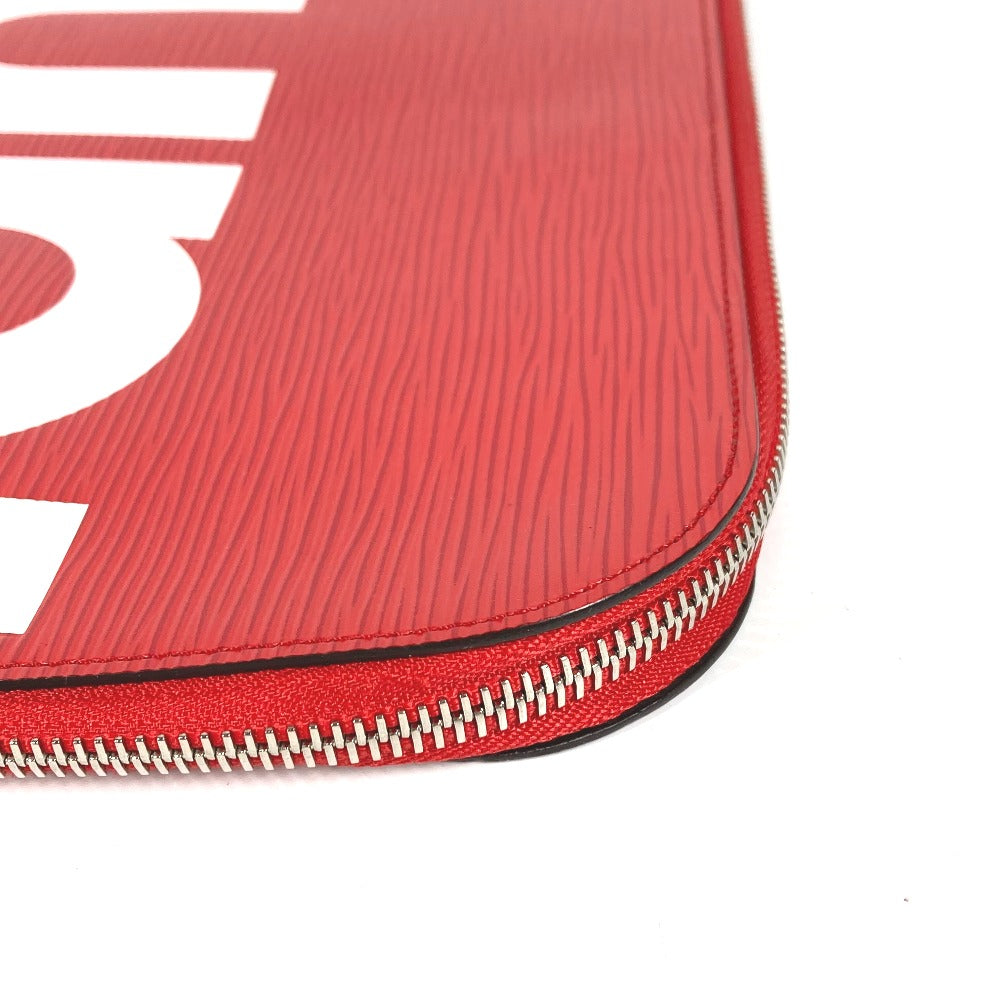 LOUIS VUITTON M67722 Epi Pochette Jour GM Supreme Supreme Collaboration Bag Clutch Bag Epi Leather Men's Red