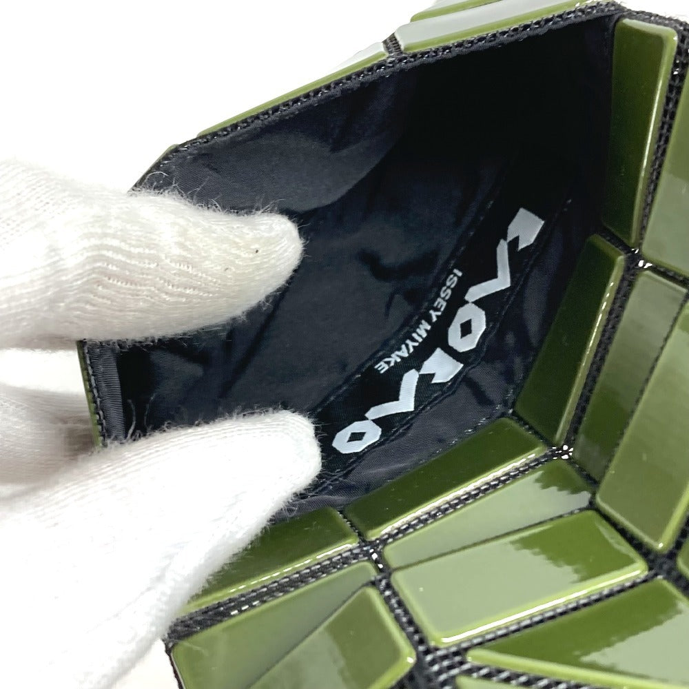 ISSEY MIYAKE BB71-AG711-65 BAOBAO Card case Business card holder Pass case Card case PVC Unisex Khaki