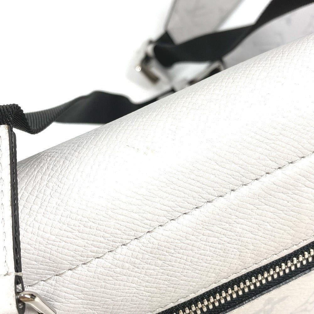 LOUIS VUITTON M30411 タイガラマ フラップメッセンジャー カバン 斜め掛け フラップ ショルダーバッグ タイガレザー ユニセックス ホワイト