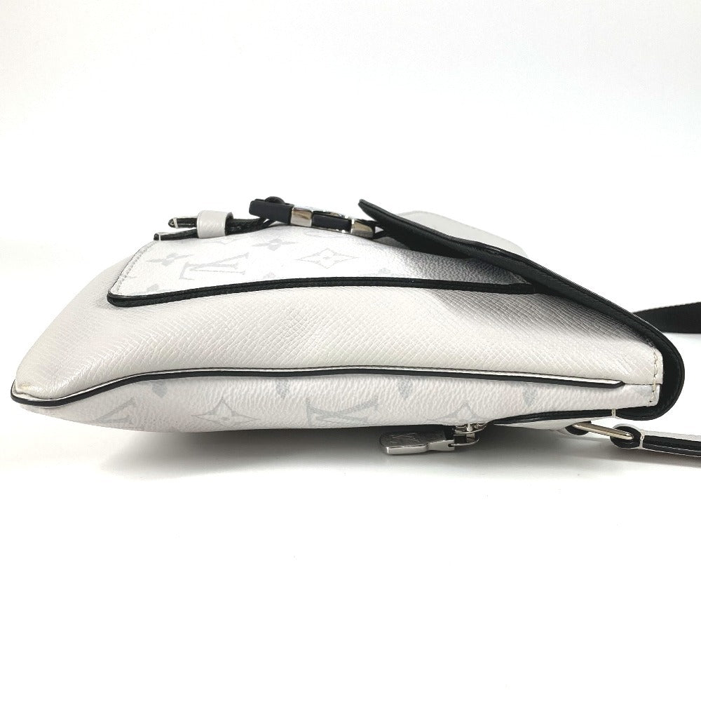 LOUIS VUITTON M30411 タイガラマ フラップメッセンジャー カバン 斜め掛け フラップ ショルダーバッグ タイガレザー ユニセックス ホワイト