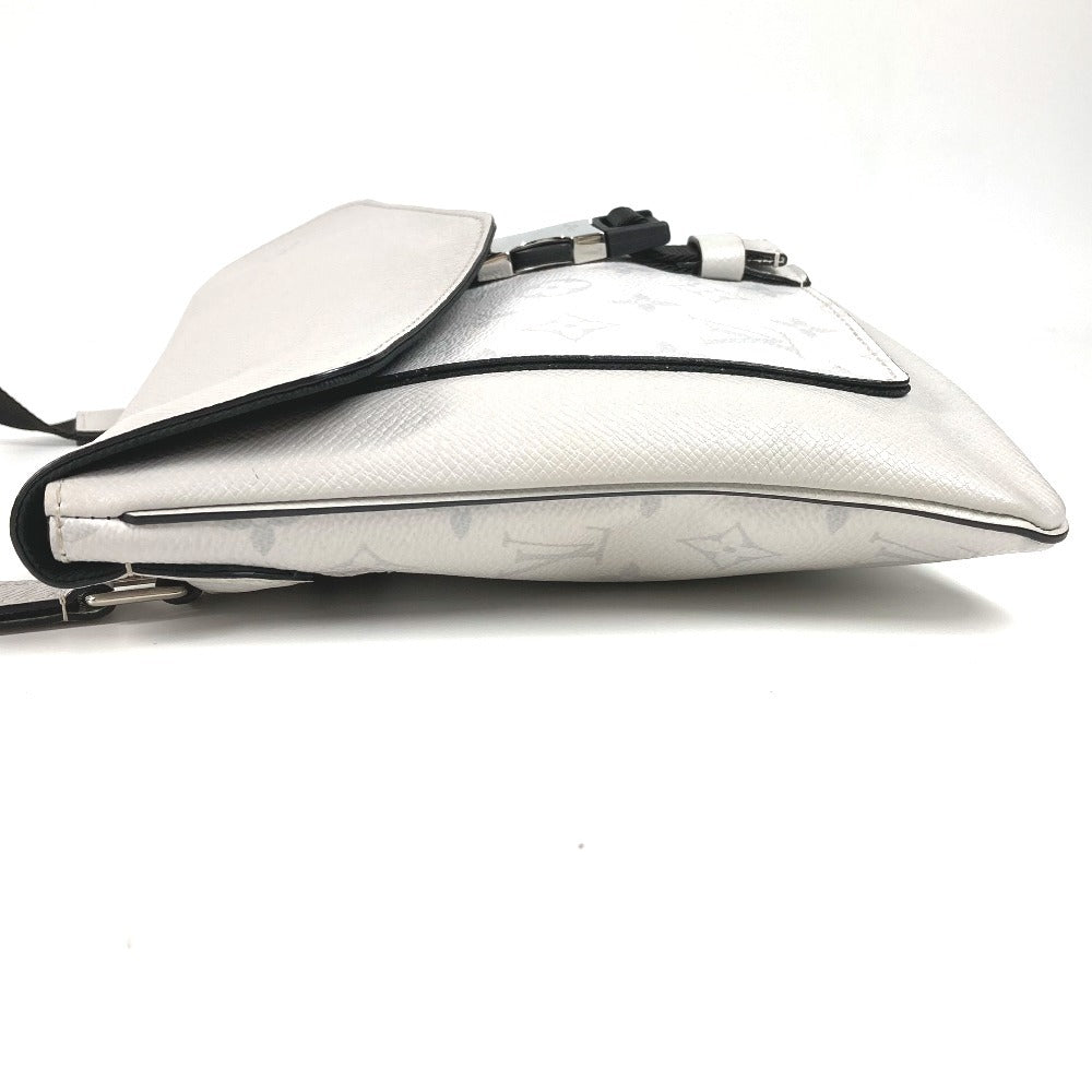 LOUIS VUITTON M30411 タイガラマ フラップメッセンジャー カバン 斜め掛け フラップ ショルダーバッグ タイガレザー ユニセックス ホワイト