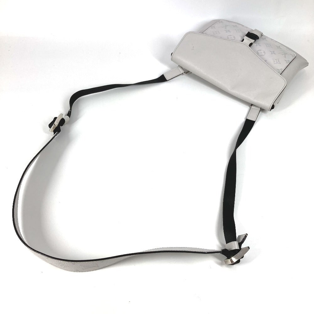 LOUIS VUITTON M30411 タイガラマ フラップメッセンジャー カバン 斜め掛け フラップ ショルダーバッグ タイガレザー ユニセックス ホワイト