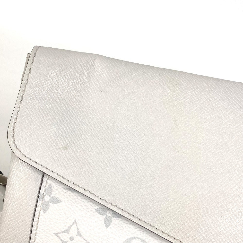 LOUIS VUITTON M30411 タイガラマ フラップメッセンジャー カバン 斜め掛け フラップ ショルダーバッグ タイガレザー ユニセックス ホワイト
