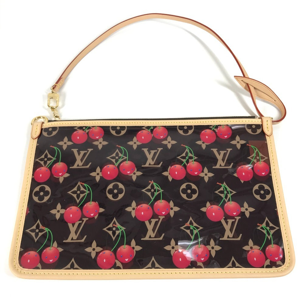 LOUIS VUITTON M14306 LV × TM Monogram Takashi Murakami OnTheGo GM OnTheGo GM กระเป๋าสะพาย หนัง/PVC ผู้หญิง สีน้ำตาล
