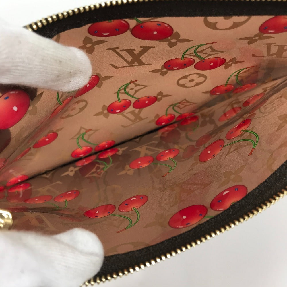 LOUIS VUITTON M14306 LV × TM モノグラム 村上隆 オンザゴー GM オンザゴーGM カバン ショルダーバッグ レザー/PVC レディース ブラウン