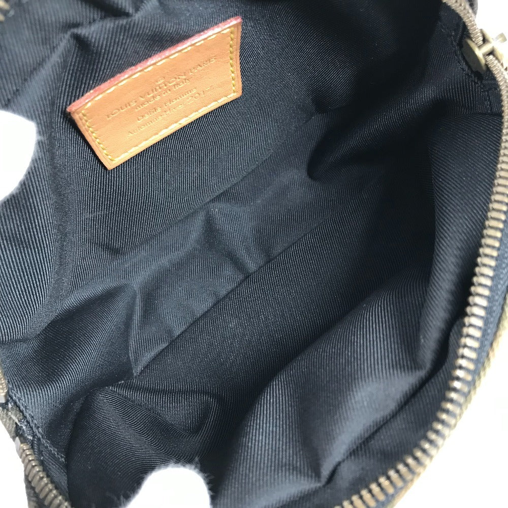 LOUIS VUITTON M44202 モノグラム カモフラージュ シュプリーム バムバックPM 17aw Supreme カバン クロス ベルトバッグ ボディバッグ レザー/キャンバス ユニセックス カーキ