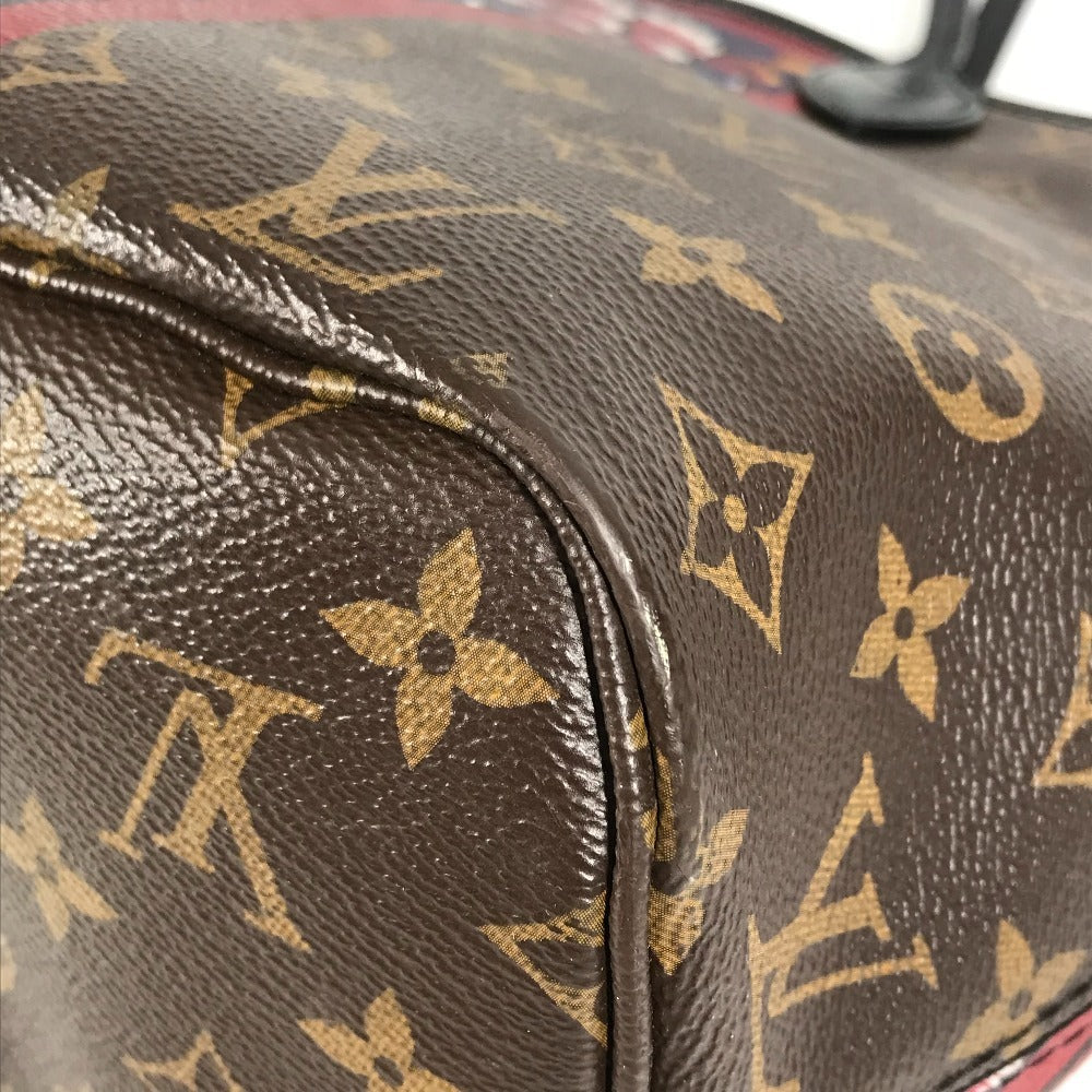 LOUIS VUITTON M43499 モノグラム ネヴァーフルMM ネヴァーフル MM 山本寛斎コラボ 2018年日本限定 ショルダーバッグ トートバッグ モノグラムキャンバス ユニセックス ブラウン