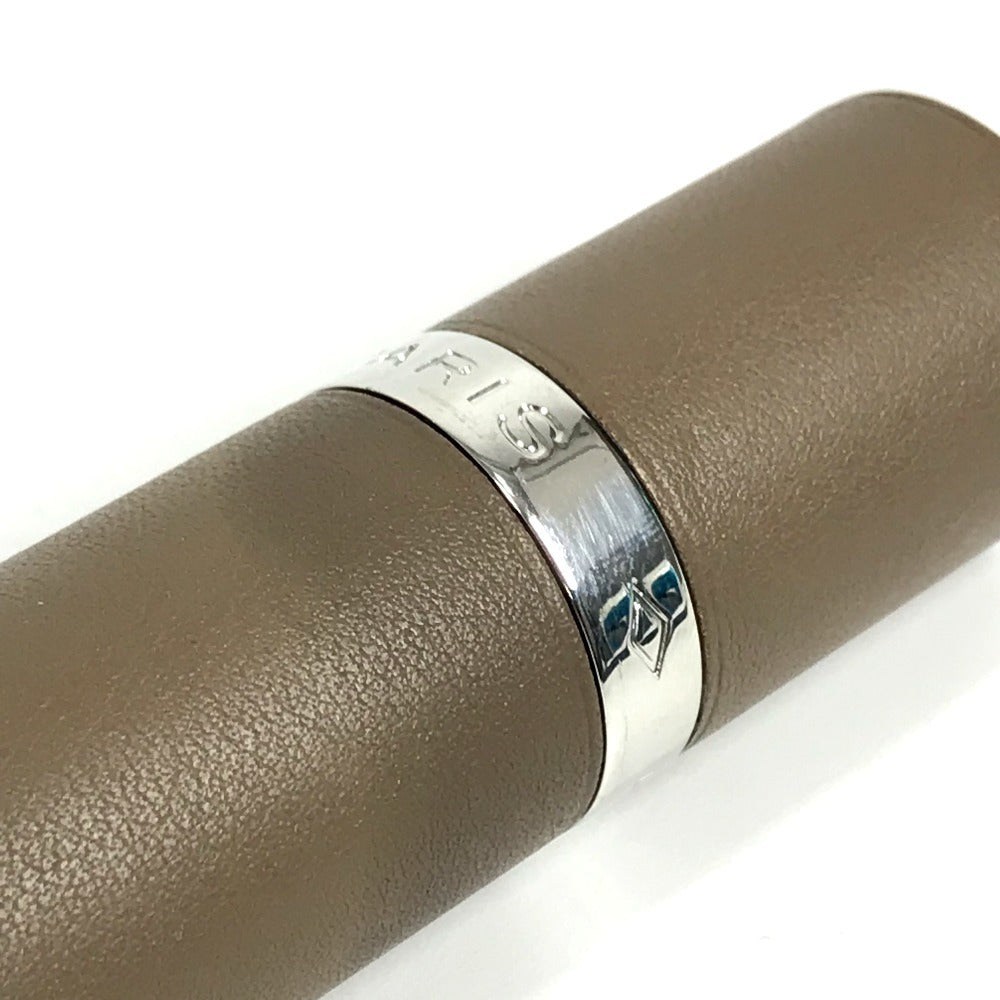 HERMES パフュームケース レフィラブル アトマイザー 香水ケース 香水入れ 小物入れ レザー ユニセックス エトゥープ グレー