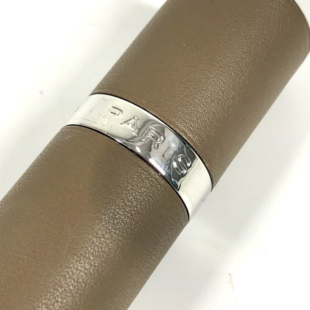 HERMES パフュームケース レフィラブル アトマイザー 香水ケース 香水入れ 小物入れ レザー ユニセックス エトゥープ グレー