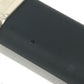 CARTIER logo Smoking tool Lighter Leather Black/Silver Used