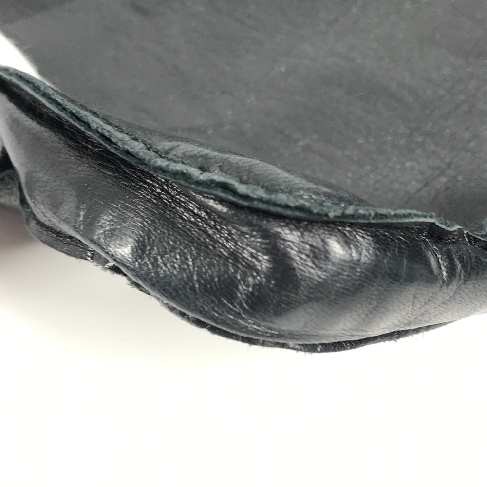 HERMES トゥドゥ ポシェット カバン 斜め掛け ショルダーバッグ レザー レディース ブラック