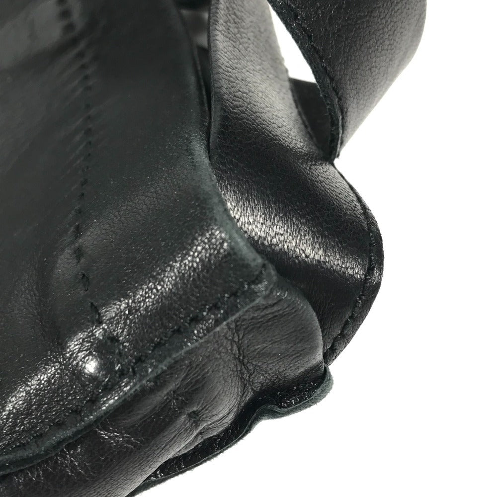 HERMES トゥドゥ ポシェット カバン 斜め掛け ショルダーバッグ レザー レディース ブラック