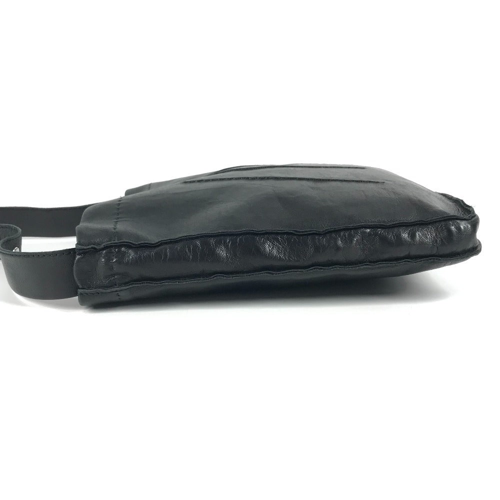 HERMES トゥドゥ ポシェット カバン 斜め掛け ショルダーバッグ レザー レディース ブラック