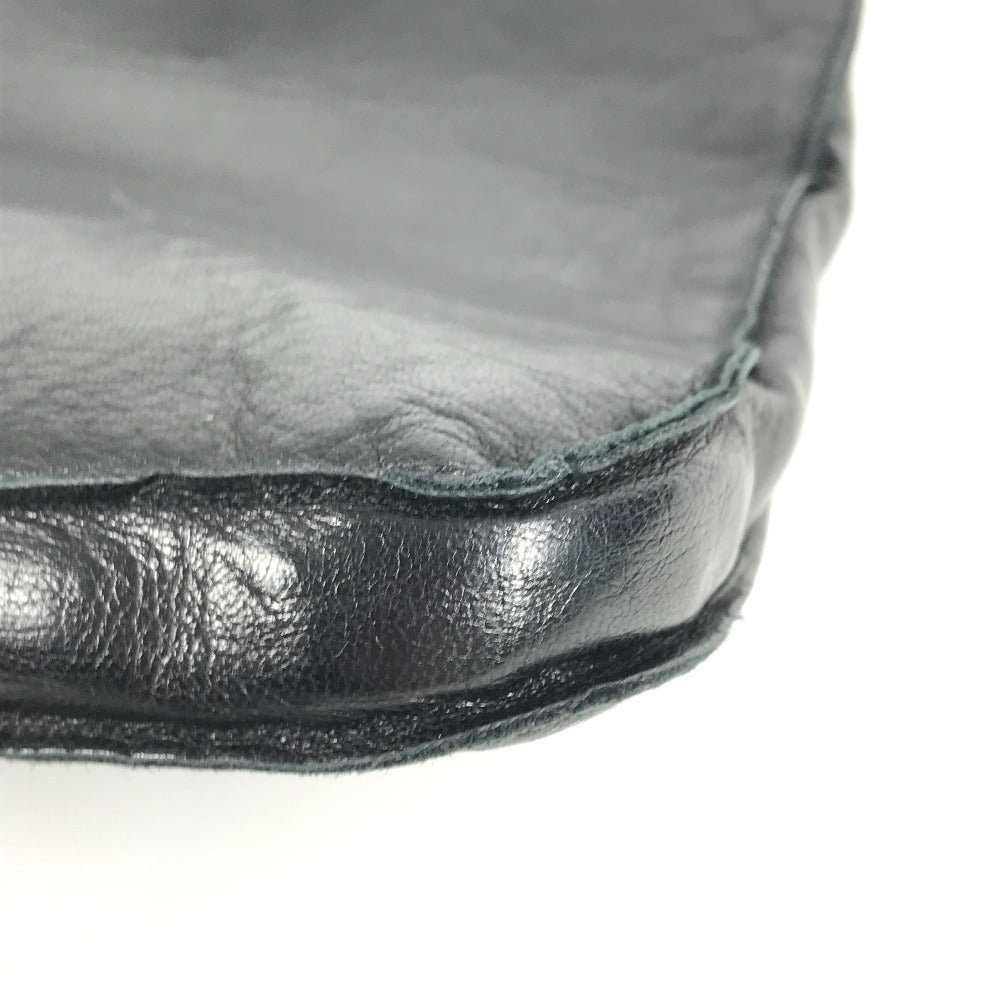 HERMES トゥドゥ ポシェット カバン 斜め掛け ショルダーバッグ レザー レディース ブラック