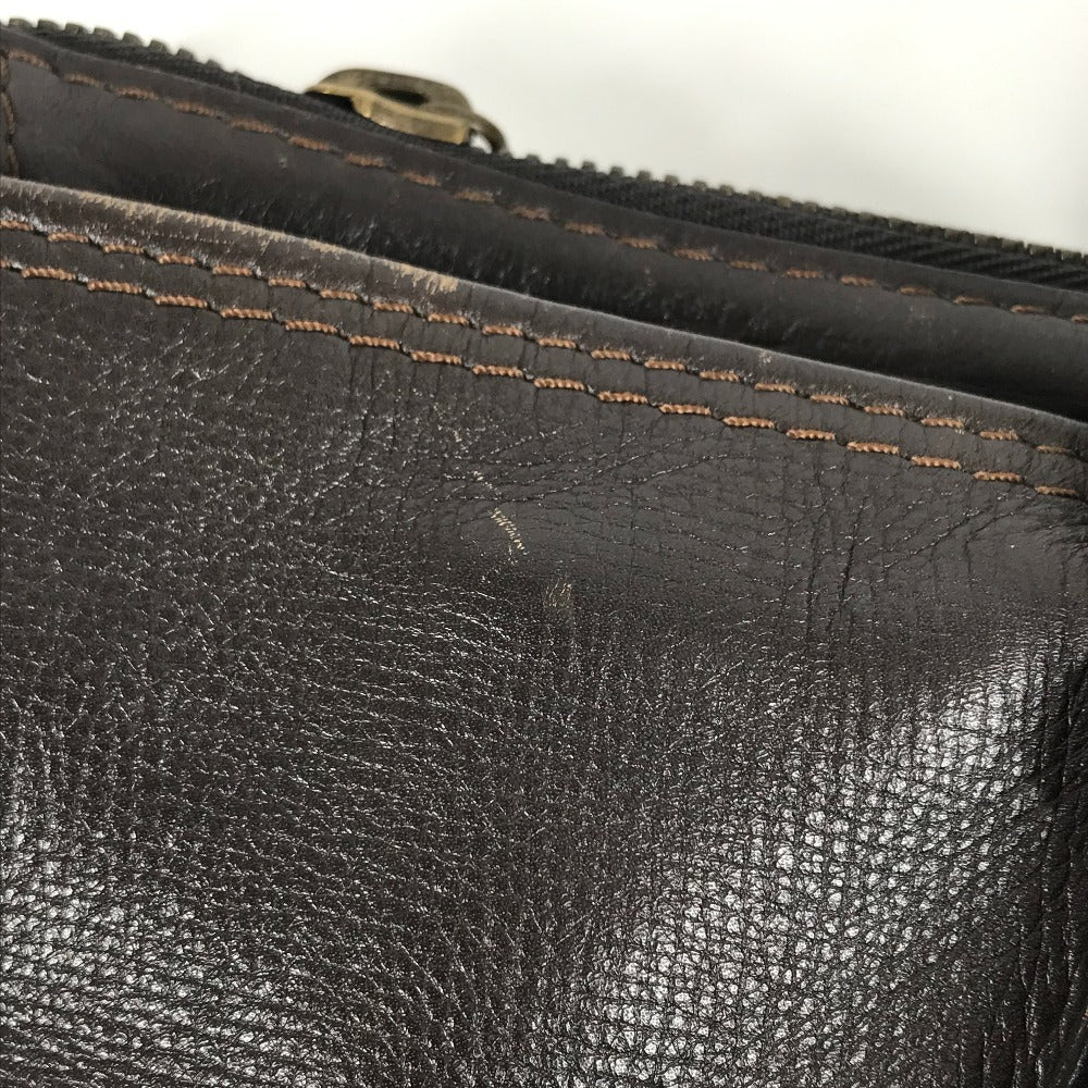 LOUIS VUITTON M95453 ユタ キオワ カバン トートバッグ 肩掛け ビジネスバッグ ショルダーバッグ ユタレザー ユニセックス カフェ ブラウン