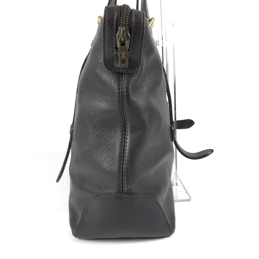 LOUIS VUITTON M95453 ユタ キオワ カバン トートバッグ 肩掛け ビジネスバッグ ショルダーバッグ ユタレザー ユニセックス カフェ ブラウン
