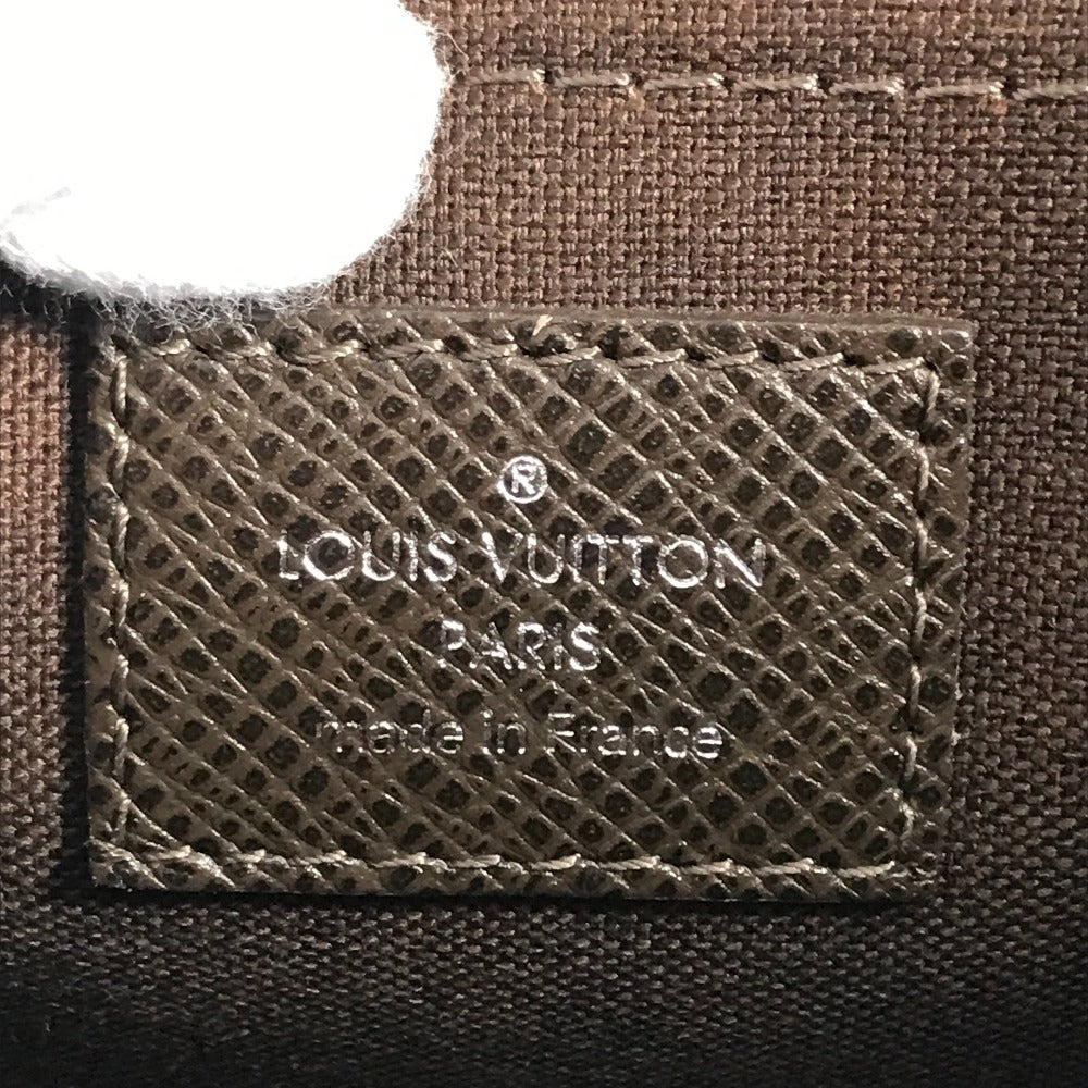 LOUIS VUITTON M32488 タイガ アンドレイ 斜め掛け メッセンジャーバッグ フラップ ショルダーバッグ タイガレザー ユニセックス グリズリ ブラウン